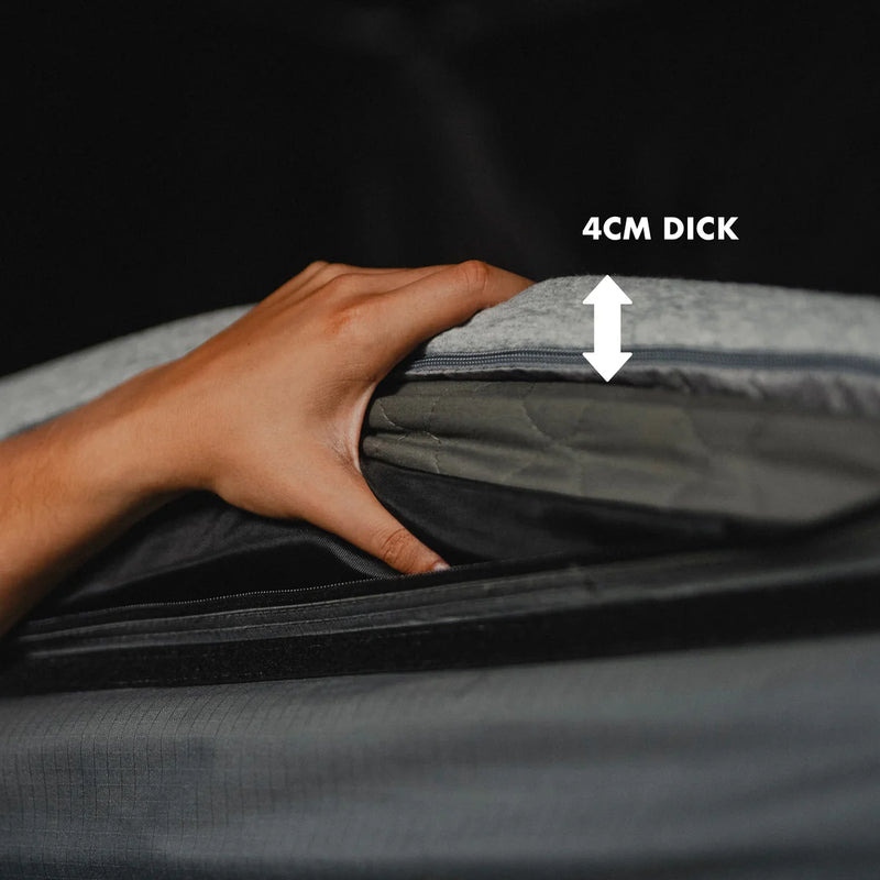 Laden Sie das Bild in Galerie -Viewer, Naturbummler Topper für Dachzelt Matratze