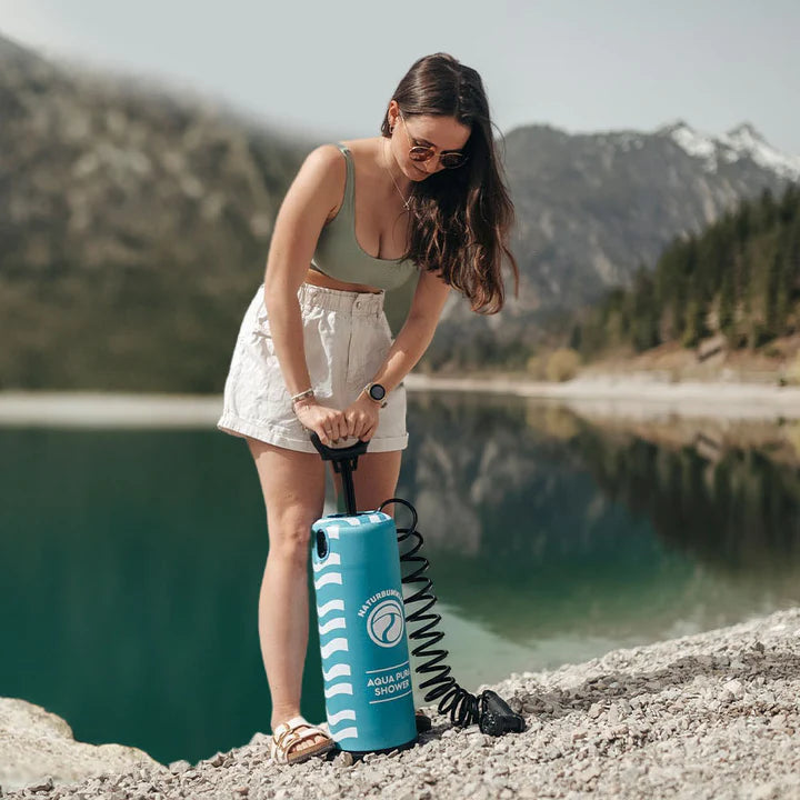 Laden Sie das Bild in Galerie -Viewer, Naturbummler Campingdusche ohne Strom