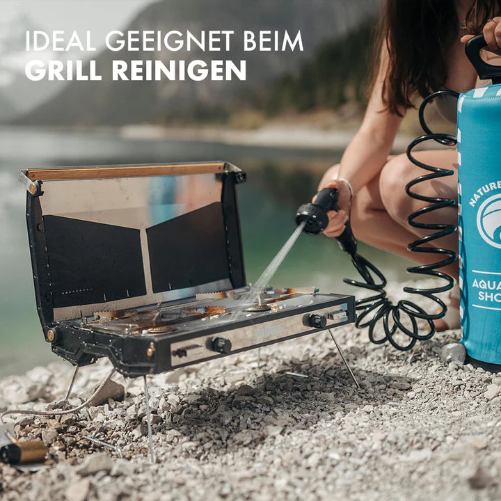 Laden Sie das Bild in Galerie -Viewer, Naturbummler Campingdusche ohne Strom