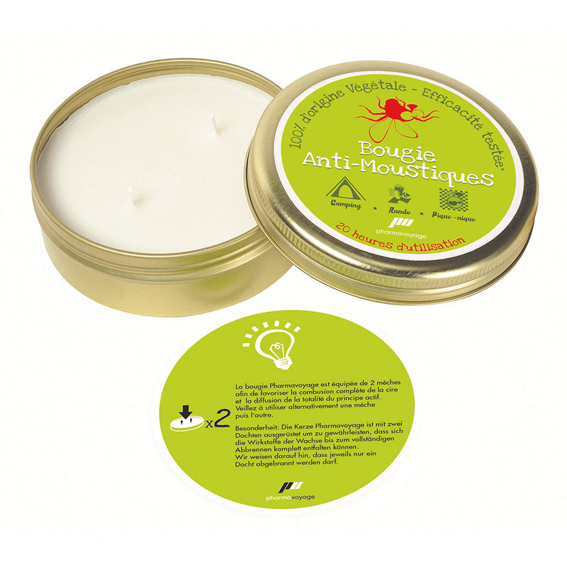 Laden Sie das Bild in Galerie -Viewer, PHARMAVOYAGE Anti-Mücken-Kerze