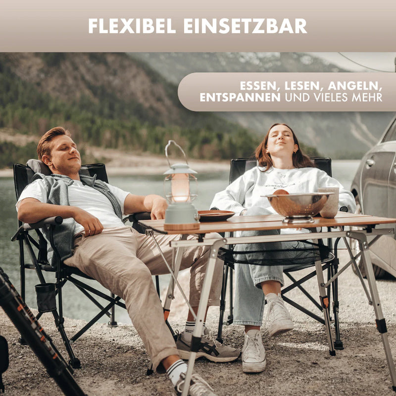 Laden Sie das Bild in Galerie -Viewer, Naturbummler Alu-Campingstuhl Cloud Sit+