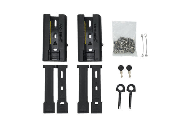 Laden Sie das Bild in Galerie -Viewer, RACKSBRAX 9000 XD abschließbares Markisen-Schnellmontageset 100 - 120 mm. (2 Stück-doppelt)