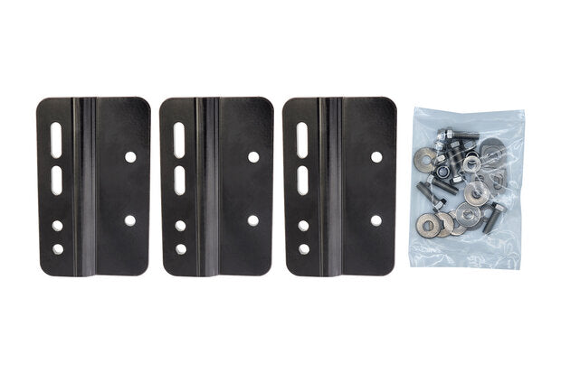 Laden Sie das Bild in Galerie -Viewer, RACKSBRAX 8193 HD Metall-Adapterplatten-Set 52 -100 mm. (3 Stück - dreifach)