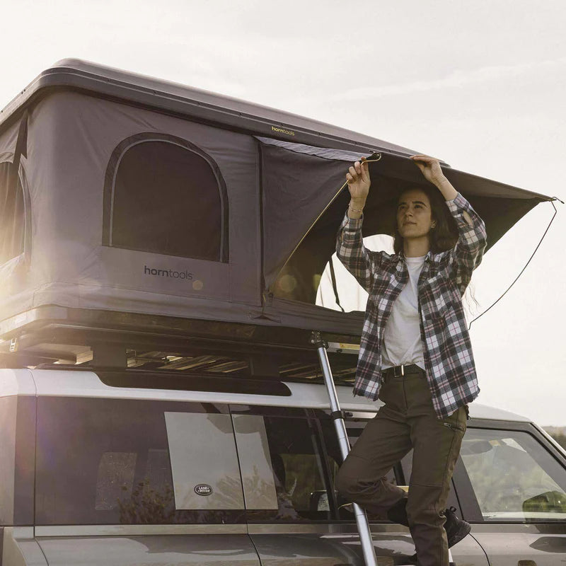 Laden Sie das Bild in Galerie -Viewer, HORNTOOLS Dachzelt THEMIS Hartschalendachzelt