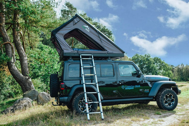 Laden Sie das Bild in Galerie -Viewer, GEAR ROCK Revelstoke PRO 120 - Hartschalen Dachzelt (B-Ware)