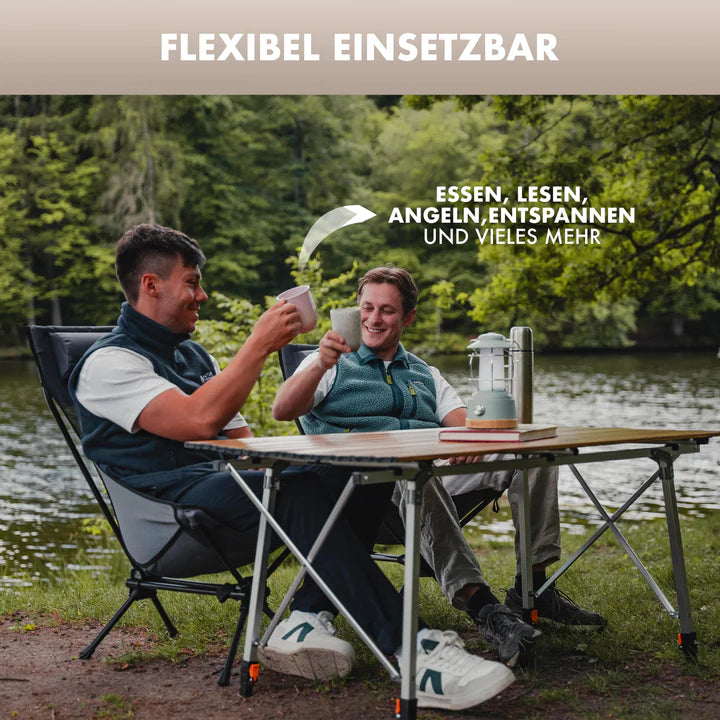 Laden Sie das Bild in Galerie -Viewer, Naturbummler Campingstuhl Cloud Light+