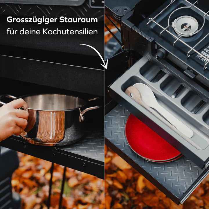 Laden Sie das Bild in Galerie -Viewer, Naturbummler Campingküche