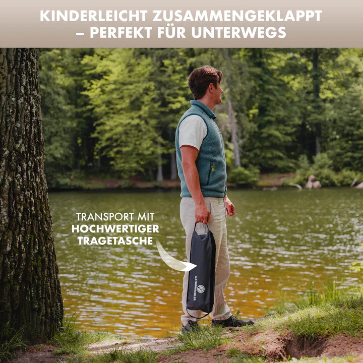 Laden Sie das Bild in Galerie -Viewer, Naturbummler Campingstuhl Cloud Light+