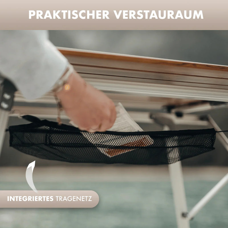 Laden Sie das Bild in Galerie -Viewer, Naturbummler Campingtisch Solid Litec+