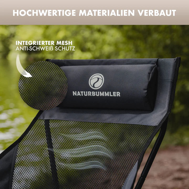 Laden Sie das Bild in Galerie -Viewer, Naturbummler Campingstuhl Cloud Light+