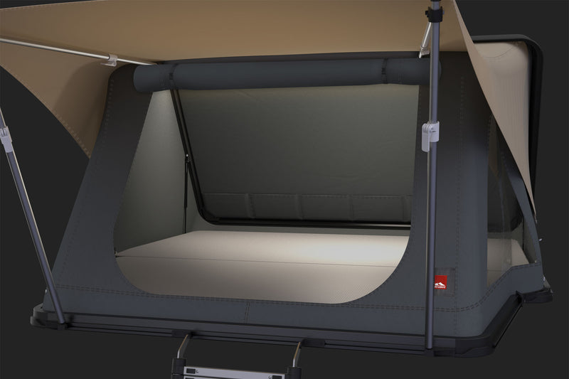 Laden Sie das Bild in Galerie -Viewer, Aktion: HAPRO Vista XL Hybrid-Dachzelt jetzt mit gratis Markise/Sonnensegel (im Wert von 399€)