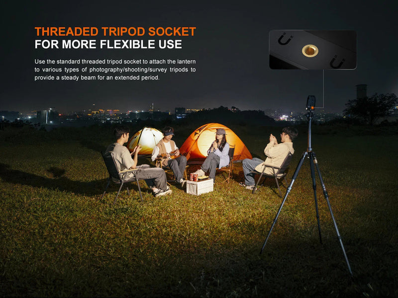 Laden Sie das Bild in Galerie -Viewer, Fenix CL27R multifunktionale Outdoor-Laterne mit Spot- & Flutlicht, 1600 Lumen