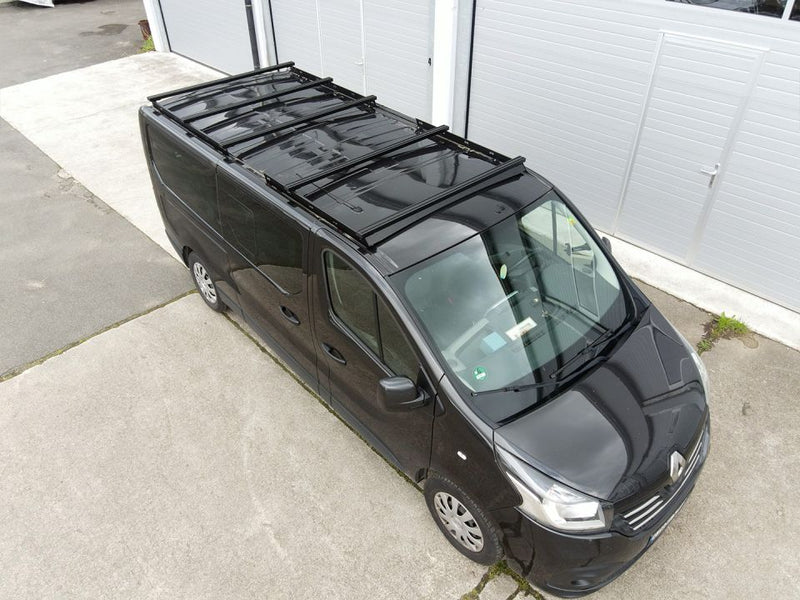 Laden Sie das Bild in Galerie -Viewer, Rolling Space Dachträgersystem Renault Trafic 3 L2 / Combi Spaceclass L2 | SpaceRack