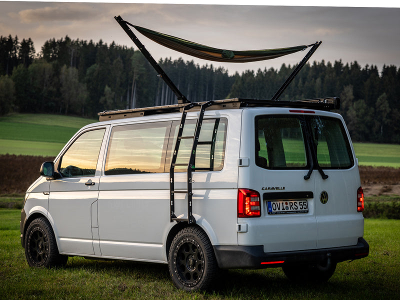 Laden Sie das Bild in Galerie -Viewer, Rolling Space Dachträgersystem VW T6.1 | SpaceRack