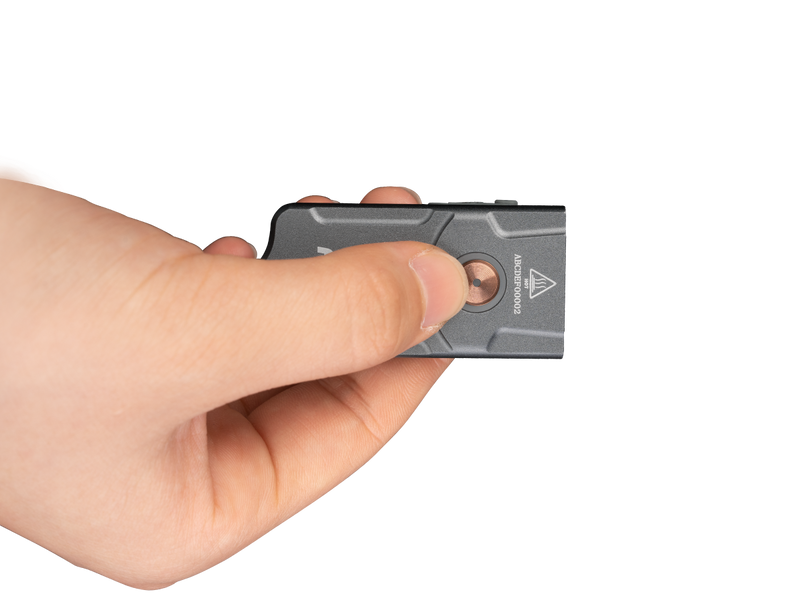 Laden Sie das Bild in Galerie -Viewer, Fenix E03R V2.0 Schlüsselanhänger-Taschenlampe aus Metall, 500 Lumen