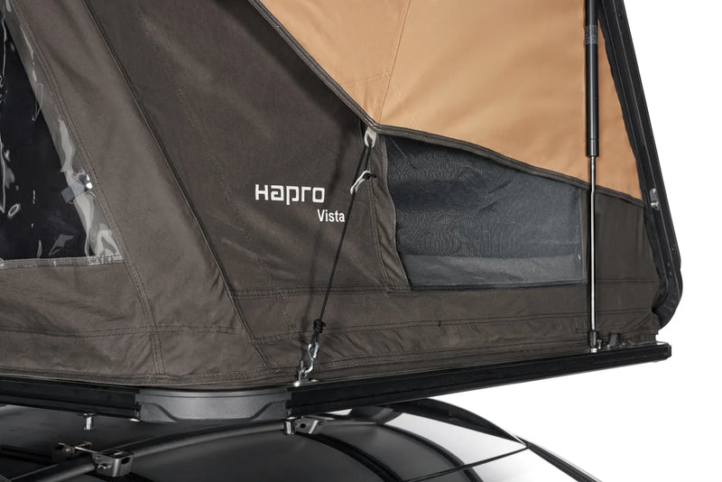 Laden Sie das Bild in Galerie -Viewer, Aktion: HAPRO Vista L Hybrid-Dachzelt mit gratis Markise/Sonnensegel (im Wert von 399€)