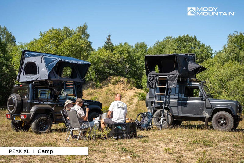 Laden Sie das Bild in Galerie -Viewer, MOBY MOUNTAIN Peak XL 3-Personen Hybrid-Dachzelt