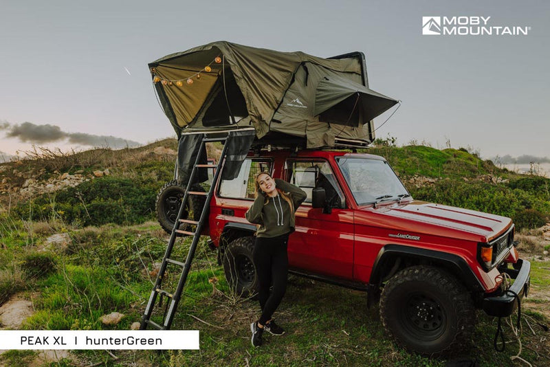 Laden Sie das Bild in Galerie -Viewer, MOBY MOUNTAIN Peak XL 3-Personen Hybrid-Dachzelt