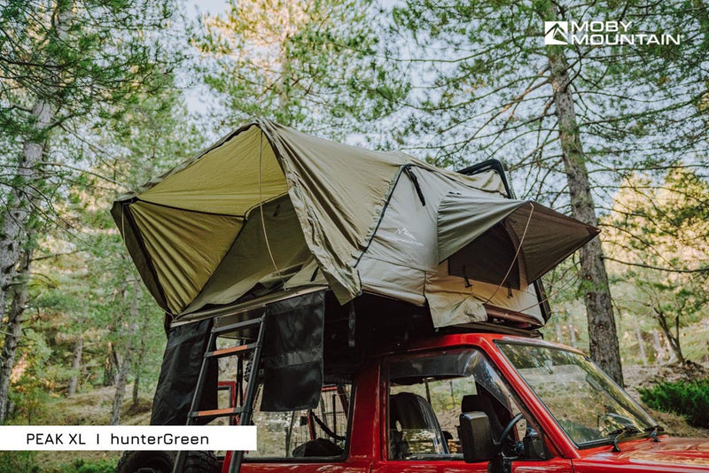 Laden Sie das Bild in Galerie -Viewer, MOBY MOUNTAIN Peak XL 3-Personen Hybrid-Dachzelt