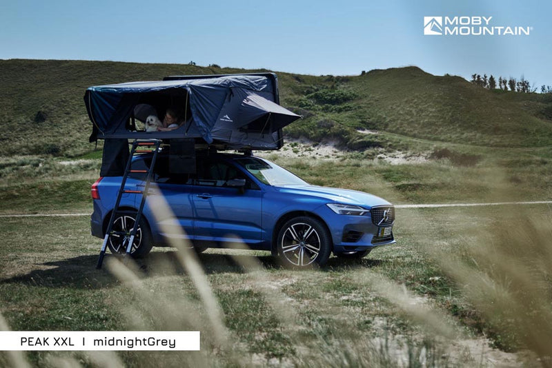 Laden Sie das Bild in Galerie -Viewer, Moby Mountain Dachzelt Peak XXL auf Autodach