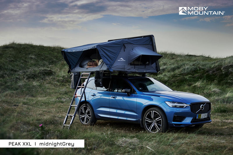 Laden Sie das Bild in Galerie -Viewer, Moby Mountain Dachzelt Peak XXL auf Autodach