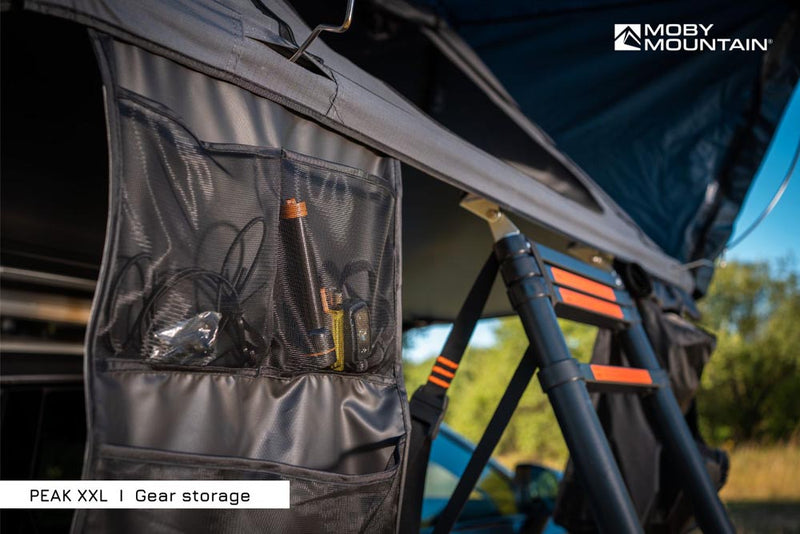 Laden Sie das Bild in Galerie -Viewer, Moby Mountain Dachzelt Peak XXL auf Autodach