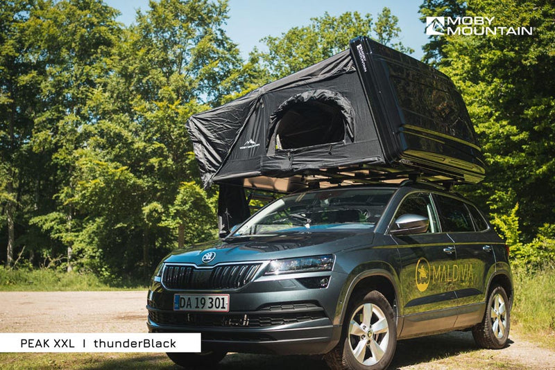 Laden Sie das Bild in Galerie -Viewer, Moby Mountain Dachzelt Peak XXL auf Autodach