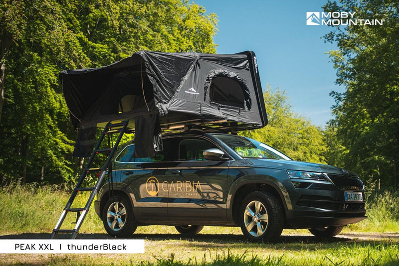 Laden Sie das Bild in Galerie -Viewer, Moby Mountain Dachzelt Peak XXL auf Autodach