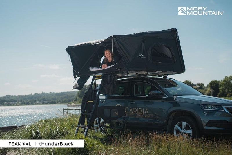 Laden Sie das Bild in Galerie -Viewer, Moby Mountain Dachzelt auf Autodach
