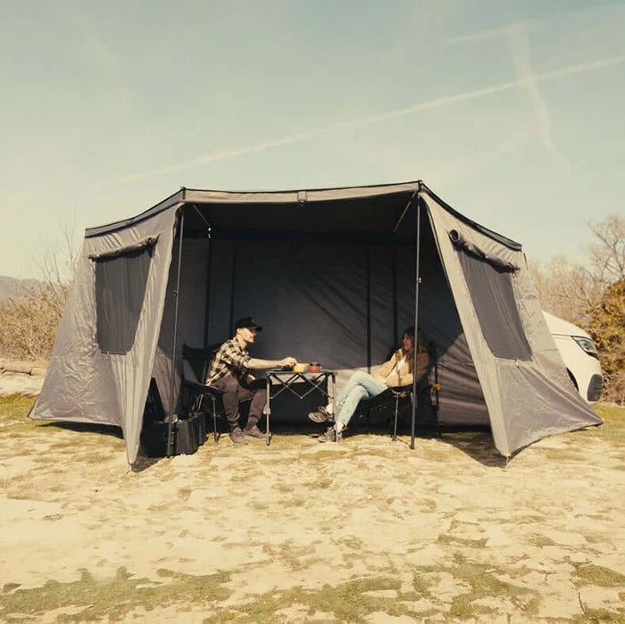 Laden Sie das Bild in Galerie -Viewer, Horntools Freitragende 180 Grad Markise Horizon