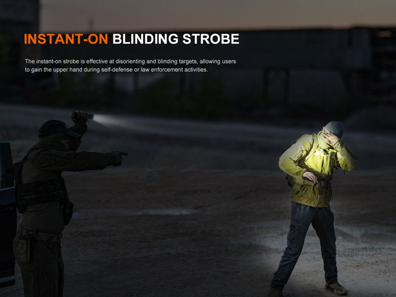 Laden Sie das Bild in Galerie -Viewer, Fenix TK17 Taktische Taschenlampe mit Doppelschalter, 3600 Lumen