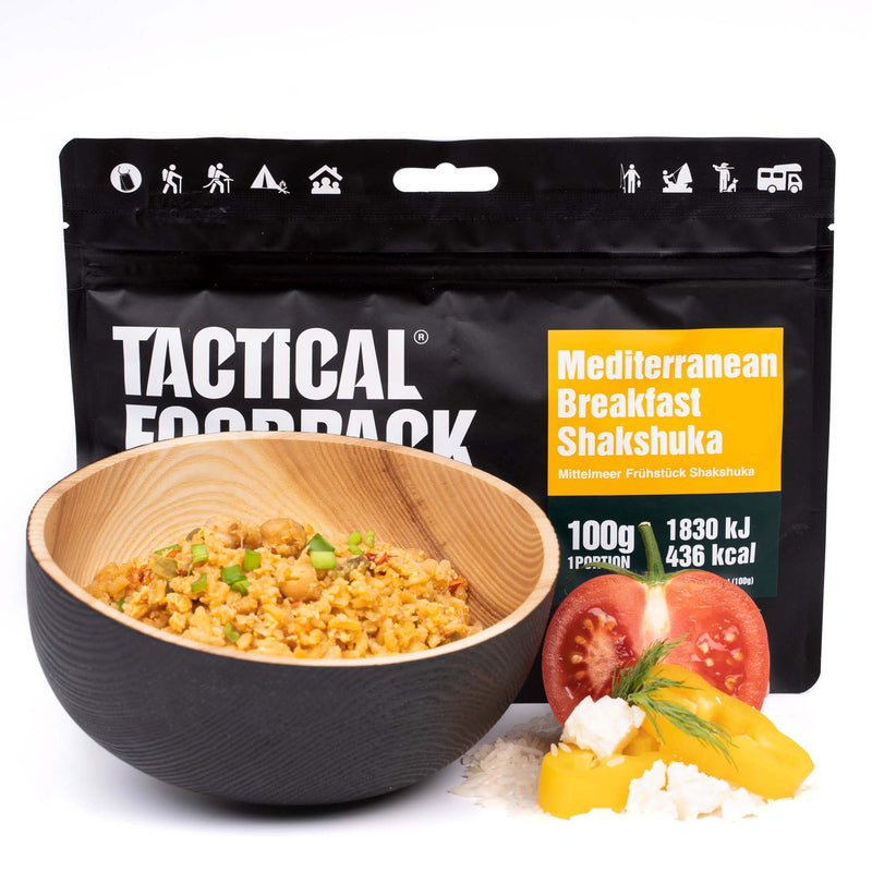 Laden Sie das Bild in Galerie -Viewer, TACTICAL FOODPACK Mittelmeer Frühstück Shakshuka 100g