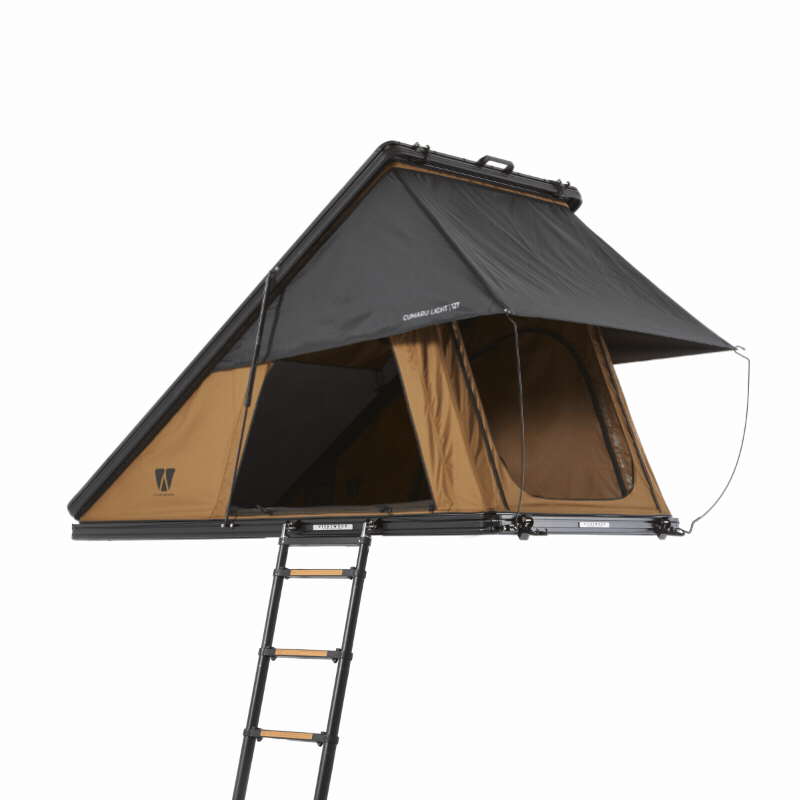 Laden Sie das Bild in Galerie -Viewer, Alu Triangle Hartschalen Dachzelt CUMARU LIGHT