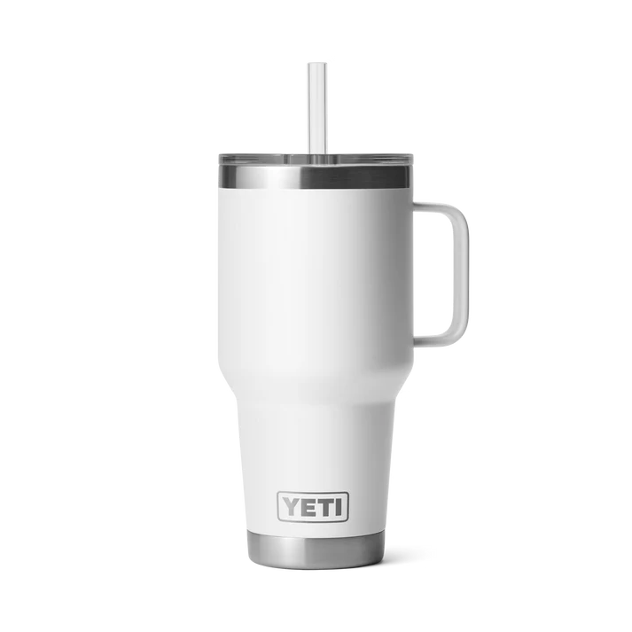 Laden Sie das Bild in Galerie -Viewer, YETI Rambler® 35 oz (1 l) Trinkbecher Mit Trinkhalmdeckel