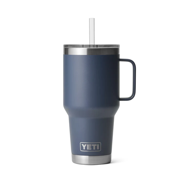 Laden Sie das Bild in Galerie -Viewer, YETI Rambler® 35 oz (1 l) Trinkbecher Mit Trinkhalmdeckel