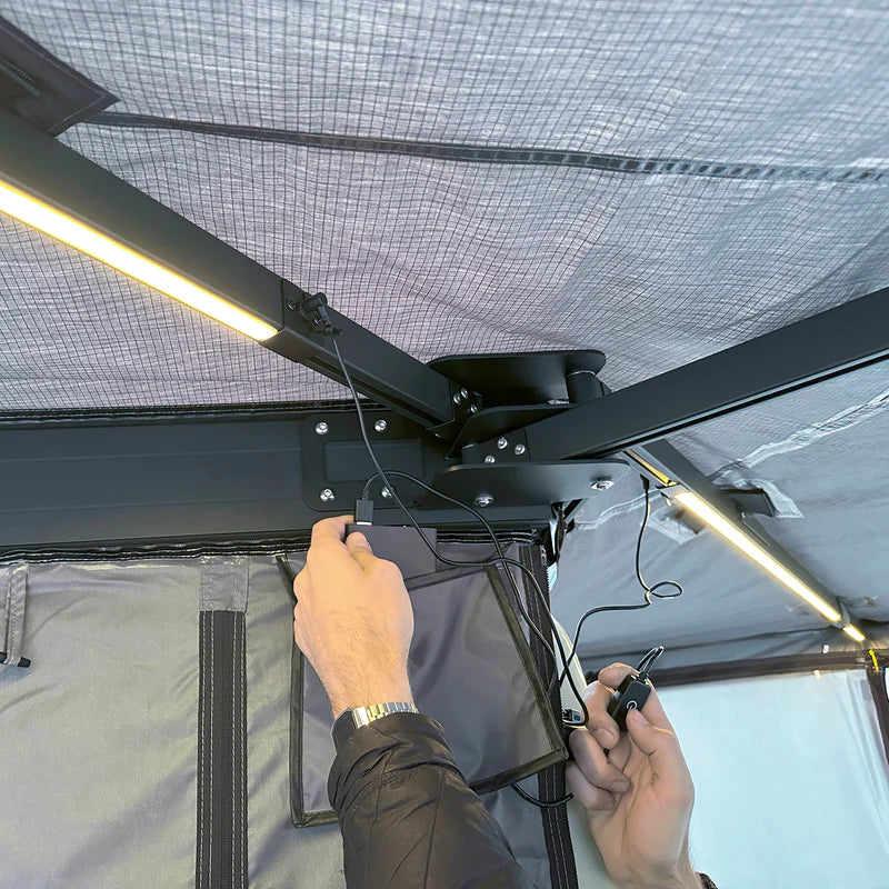 Laden Sie das Bild in Galerie -Viewer, Horntools Freitragende 270 Grad Markise Horizon