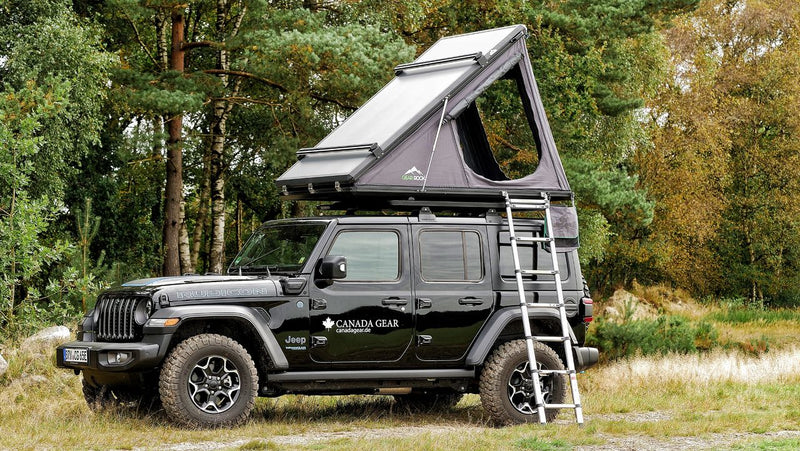 Laden Sie das Bild in Galerie -Viewer, GEAR ROCK Revelstoke 135cm - Hartschalen Dachzelt