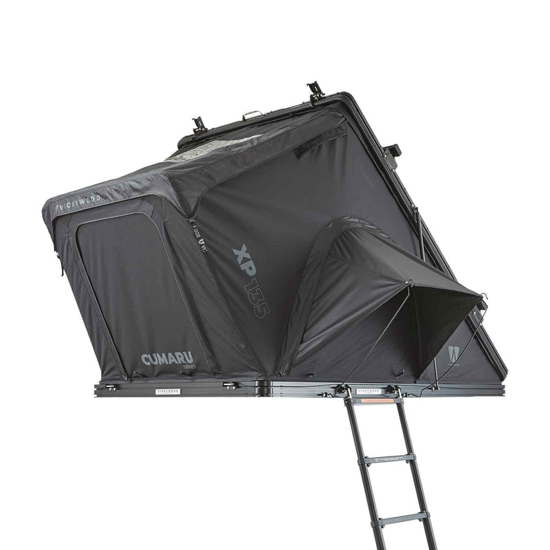 Laden Sie das Bild in Galerie -Viewer, Alu-Hartschalen-Dachzelt CUMARU XP 135 All Black