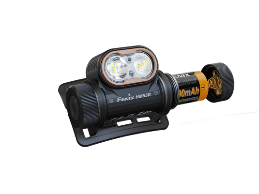 Fenix HM55R, Mulit-LED leichtgewicht Stirnlampe, 1200 Lumen