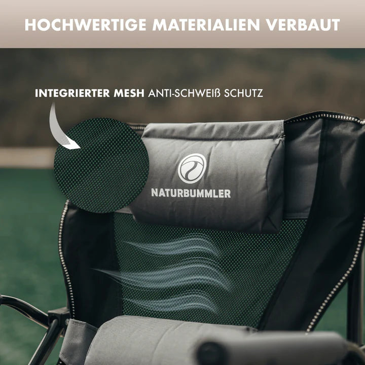 Laden Sie das Bild in Galerie -Viewer, Naturbummler Alu-Campingstuhl Cloud Sit+

