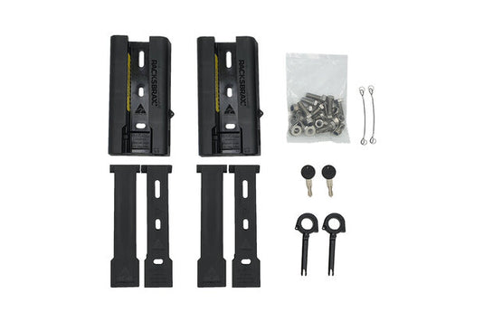 RACKSBRAX 9000 XD abschließbares Markisen-Schnellmontageset 100 - 120 mm. (2 Stück-doppelt)