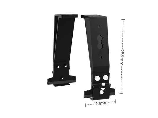 Rolling Space Regenrinnenhalter Fußsatz | SpaceGrip 255