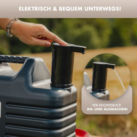 Naturbummler Elektrischer Wasserhahn – Fließend Wasser beim Camping