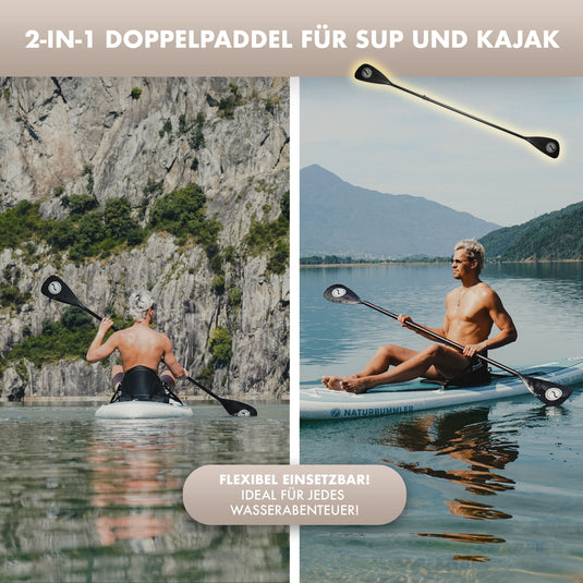 Naturbummler SUP Bundle XL – Komplett-Paket für Stand-up-Paddling