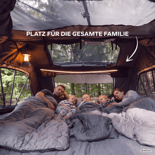 Family-Loft 2.0 Innenraum mit Platz für die ganze Familie
