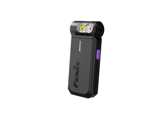 Fenix SW05R-UV kompakte Taschenlampe mit weißem Licht und starkem UV-Licht, 150 Lumen (Weißlicht)