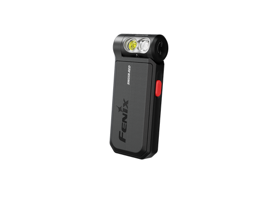 Fenix SW05R-RED kompakte Taschenlampe mit weißem und rotem Licht, 150 Lumen (Weißlicht)