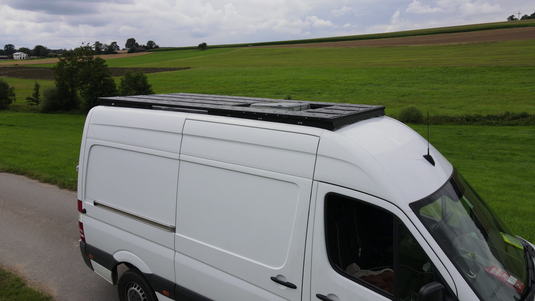 Rolling Space Dachträgersystem Mercedes Sprinter / VW Crafter H2L3 | SpaceRack
