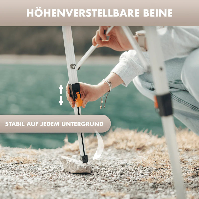Laden Sie das Bild in Galerie -Viewer, Naturbummler Campingtisch Solid Litec+
