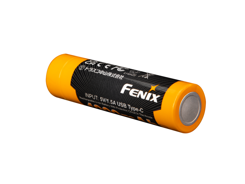 Laden Sie das Bild in Galerie -Viewer, Fenix ARB-L18-4000U – 18650 Li-Ion Akku mit 4000 mAh, inkl. USB C Ladeanschluss
